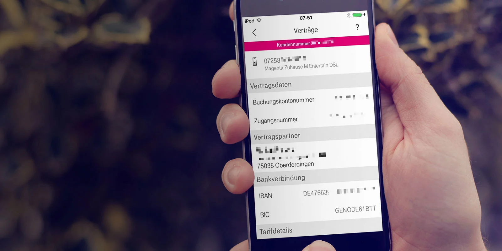 Kundencenter App